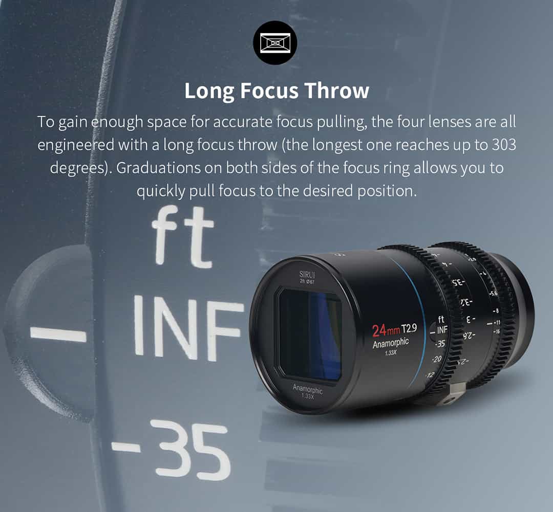 SIRUI MARS Anamorphic 4 Lens Set - SIRUI USA, LLC